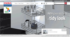 Desktop Screenshot of inoxa.it