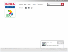 Tablet Screenshot of inoxa.it