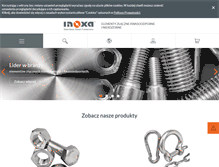 Tablet Screenshot of inoxa.pl